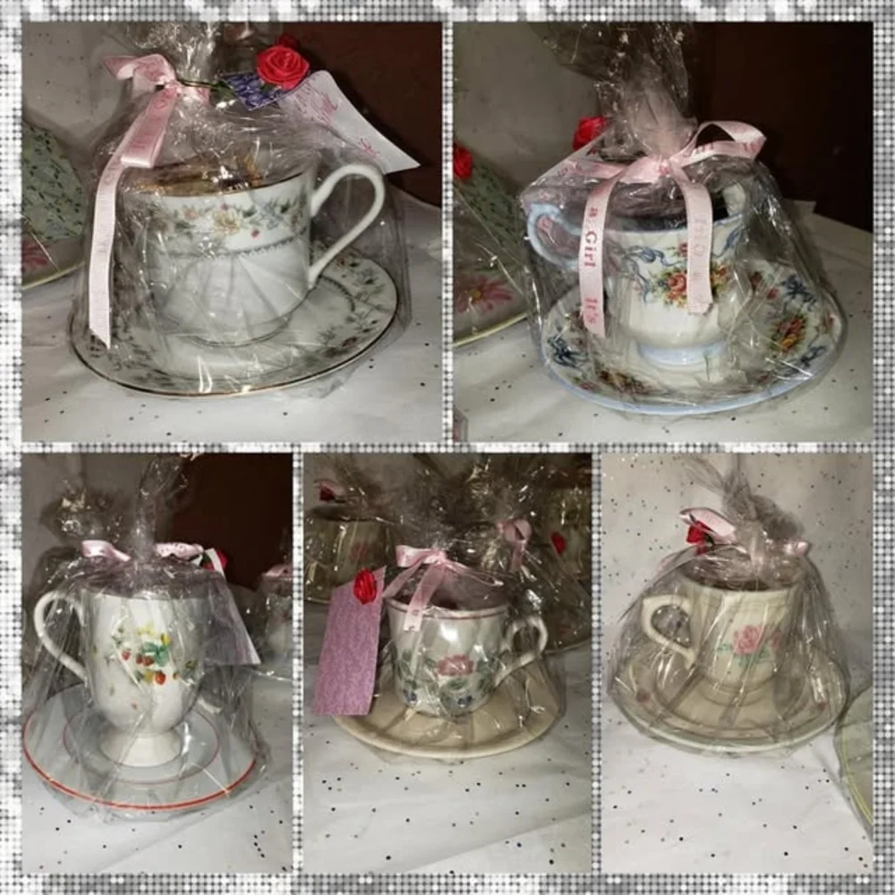 Vintage Tea Cup Shower Favor